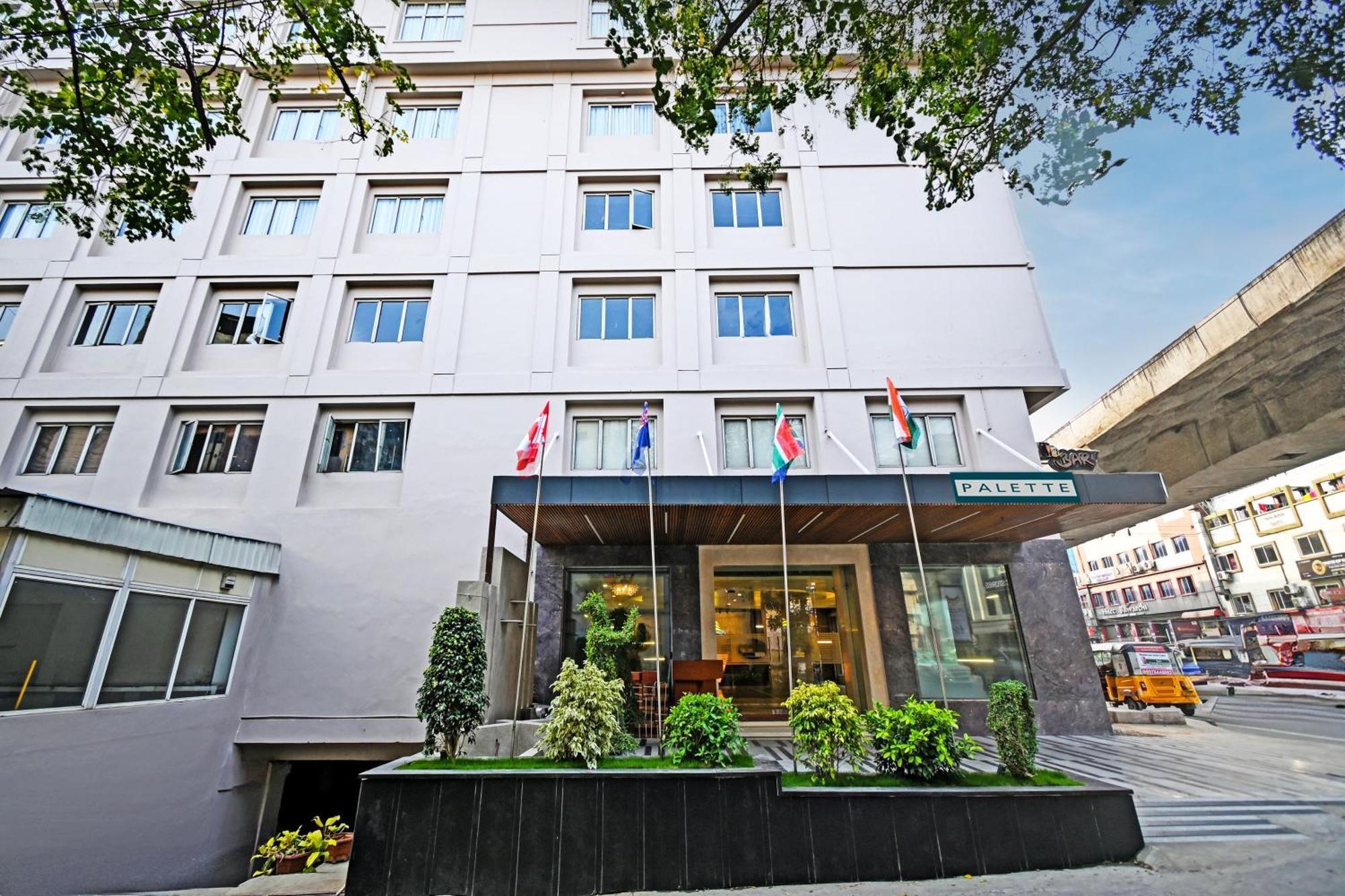 Palette Madhapur Hotell Hyderabad Exteriör bild